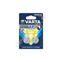 PILE BOUTON LITHIUM 3V CR 2032 LOT DE 2