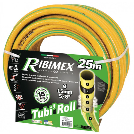 TUYAU D'ARROSAGE DIAM.19 MM COURONNE DE 50M "TUBIROLL"