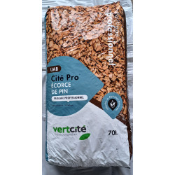 ECORCE DE PIN 25/40 SAC 70 LITRES 
