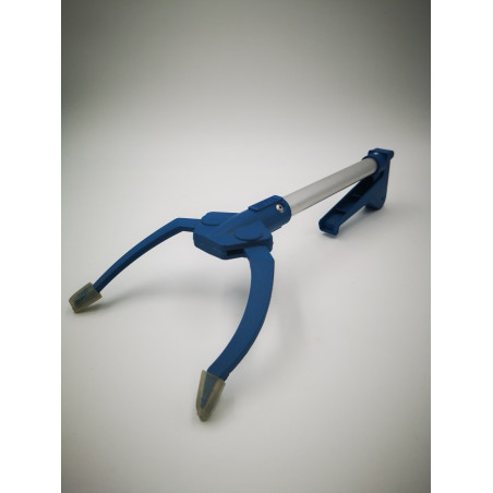 PINCE RAMASSE DECHETS POUR URINOIRS AVEC MANCHE EN ALUMINIUM (0709121) 40CM
