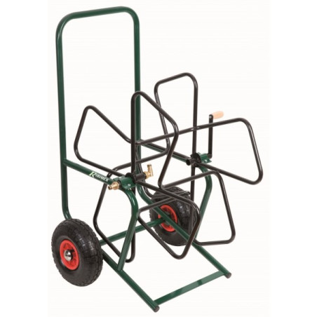 DEVIDOIR TUYAU D'ARROSAGE 2 ROUES GONFLABLES 200M/15MM - 140M/19MM