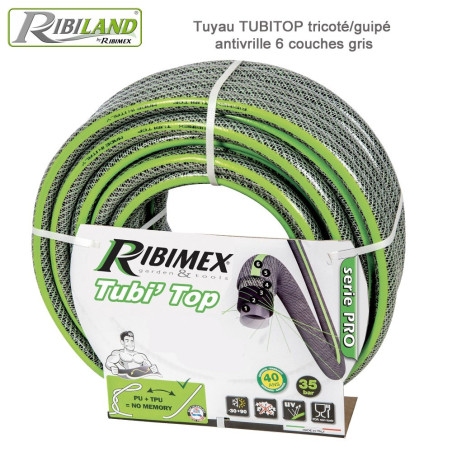 TUYAU D'ARROSAGE 15MM 25M TUBITOP RIBIMEX