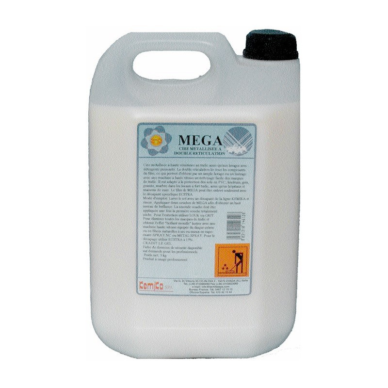 KEMIKA MEGA SATIN EMULSION METALLISEE DE HAUTE QUALITE BIDON DE  5L