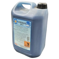 KEMIKA SEMI BAFF NOIR EMULSION METALLISEE AUTOLUSTRANTE POUR SOLS SOUPLES (CAOUTCHOUC) 5L