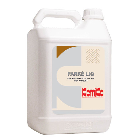 KEMIKA PARKE LIQ CIRE LIQUIDE AUX SOLVANTS POUR L'ENTRETIEN ET LA PROTECTION DES SOLS EN BOIS ET SES DERIVES KEMIKA 5L