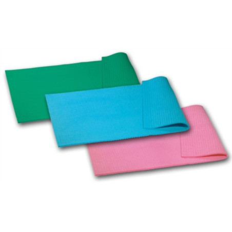 CARRE VAISSELLE EGOUTTOIR GRAND MODELE SPONGYL 36 (DIM 62X40) 2 VERT 1ROSE, 2 BLEU SPONTEX SACHET DE 5