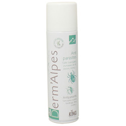 ANTI-PARASITES KING (SARCOPTE DE LA GALE, PUNAISE DE LIT, ACARIENS DE LA POUSSIERE) 250ML