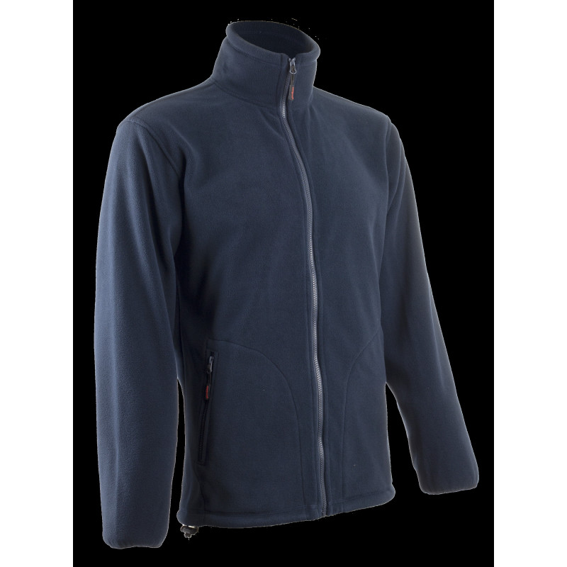 VESTE POLAIRE BLEU MARINE TL