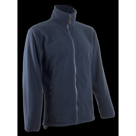 VESTE POLAIRE BLEU MARINE TL