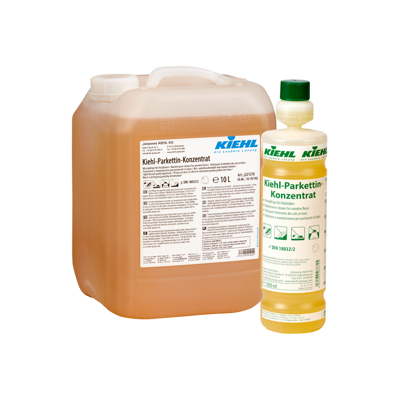 KIEHL PARKETTIN CONCENTRE NETTOYANT TOUT TYPE DE PARQUET SOLS BOIS ECOCERT pH4,5 FLACON DE 1LITRE