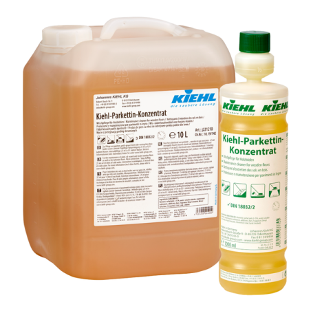 KIEHL PARKETTIN CONCENTRE NETTOYANT TOUT TYPE DE PARQUET SOLS BOIS ECOCERT pH4,5 FLACON DE 1LITRE