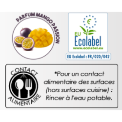 DETERGENT SOLS MULTI-USAGES ECOLABEL KING MANGO PASSION FLACON DE 1L 