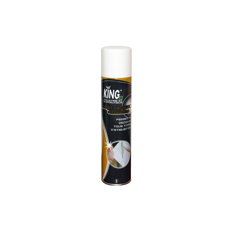 DECOLLE ETIQUETTES ET ELIMINE TRACES DE COLLE QUICK TECH AEROSOL DE 400ML 