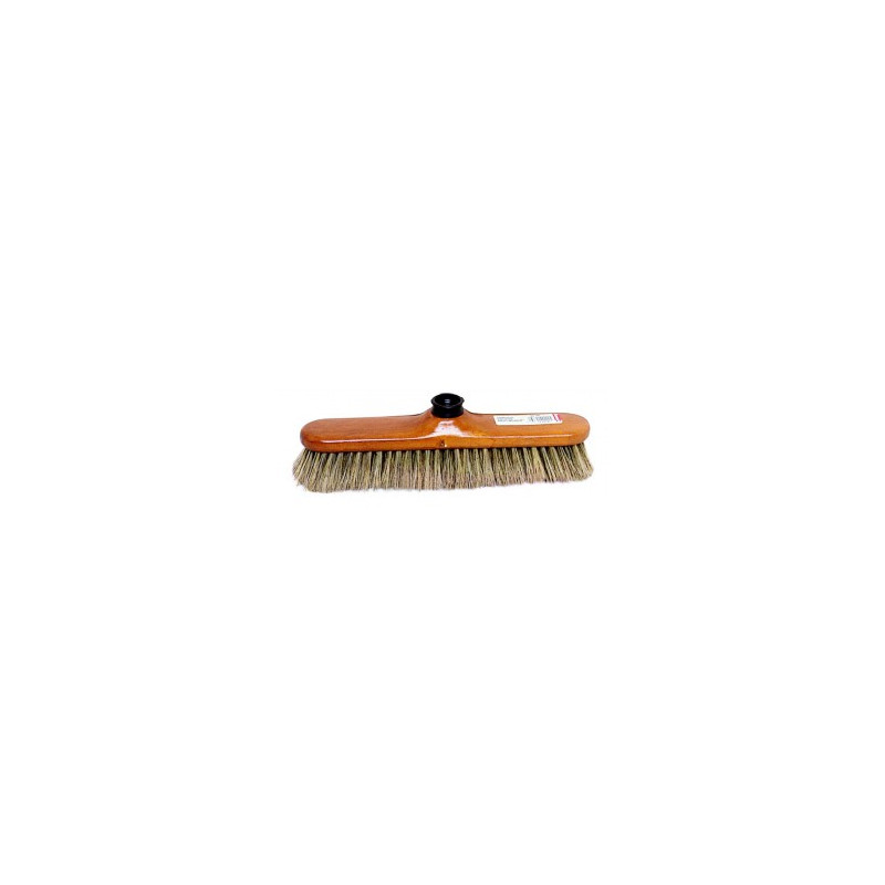 BALAI DROIT A VIS 29CM Ø24 SOIE DE CHINE GRISE INTERIEUR (202)