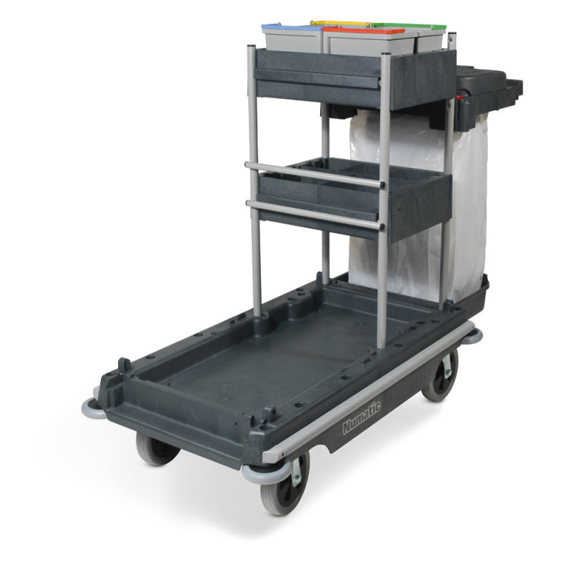 CHARIOT DE MENAGE (TOUT TERRAIN) NUMATIC SCG1805AT GRANDES ROUES