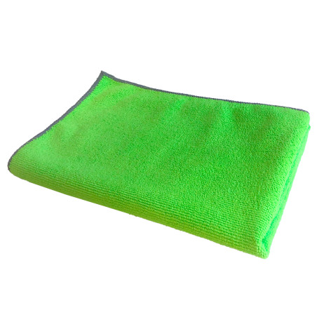 SERPILLERE MICROFIBRE PREMIUM VERTE CARREE 300G/M² 50X60CM LOT DE 5