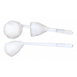 VADROUILLE AVEC CÔNE POUR WC (018) LONG:350MM DIAM.70MM