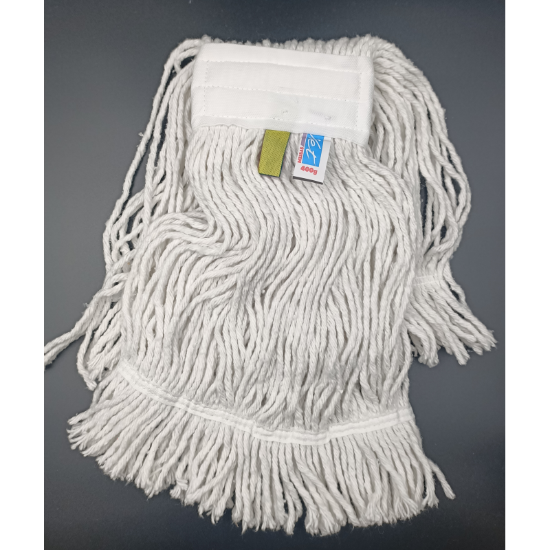 FRANGE FAUBERT COTON AVEC BANDES NET SYSTEM BLANC 400G ( N231011)