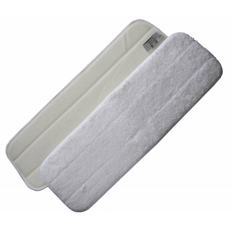 BANDEAU MICROFIBRE VELCRO COINS ARRONDIS BLANC 60CM (DEWITTE 601.500.003)