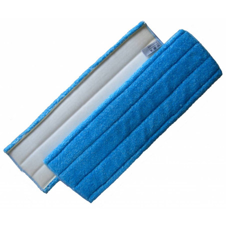 BANDEAU MICROFIBRE VELCRO PC ULTRA RESISTANT BLEU MOUCHETE BLANC 44X13CM (DEWITTE 601.500.010