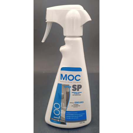 MOC LOO SURODORANT PUISSANT ANTI-ODEURS SPECIAL TOILETTES (POD0291) VAPO DE 500ML