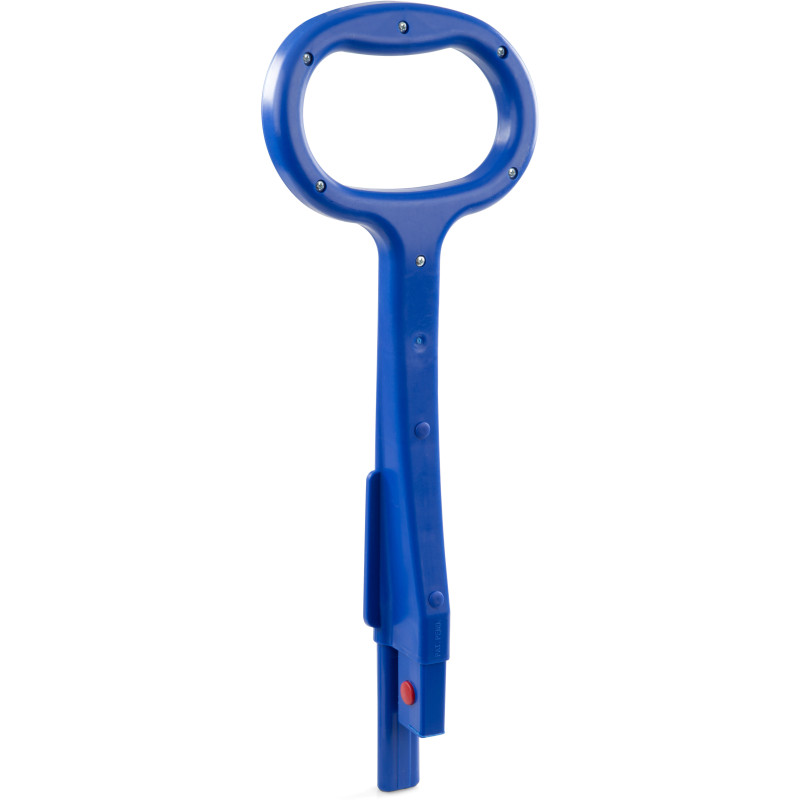 TIMON LATERAL PLASTIQUE BLEU POUR CHARIOT FRED