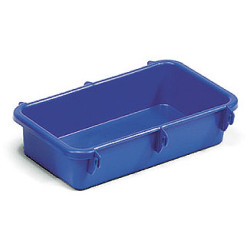 BAC CENTRAL POLYPROPYLENE POUR CHARIOT MORGAN BLEU 45X27X11CM (07119001/P)