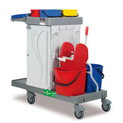 CHARIOT ALPHA 6114 COMPLET 4X4L +2X15 + PRESSE A MACHOIRE + ROUE 125 (0706314/MA)