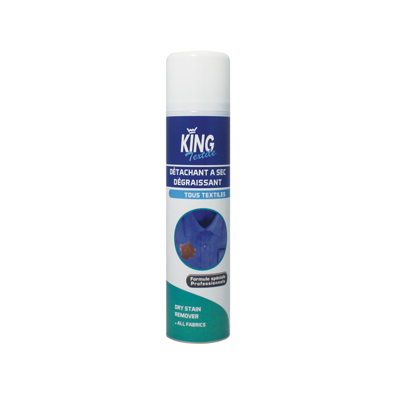 KING DETACHANT A SEC TEXTILE AEROSOL 400ML