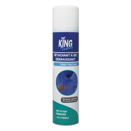 KING DETACHANT A SEC TEXTILE AEROSOL 400ML