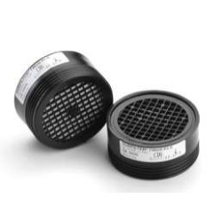 FILTRE EURMASK P3 R POUSSIERE TOXIQUE LOT DE 2 FILTRES (22170)