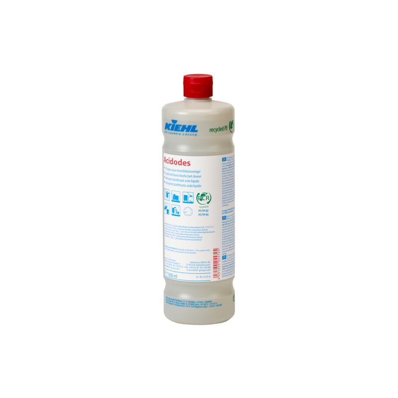 ACIDODES NETTOYANT DESINFECTANT ACIDE CONCENTRE PH :   0,5 FLACON DE 500ML