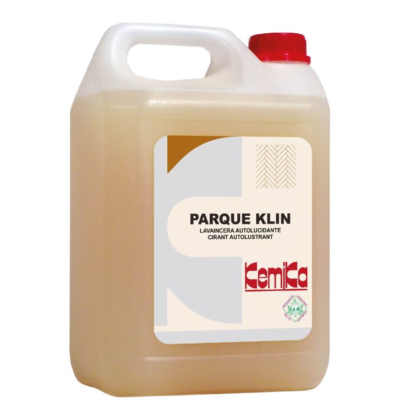 KEMIKA PARQUE KLIN LAVE/CIRE AUTOBRILLANT PARQUETS VERNIS PH: 8.0 ± 0.3 5L