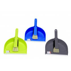 COMBINE PELLE/BALAYETTE PVC BORD CAOUTCHOUC GRAND MODELE 33CM (2600)