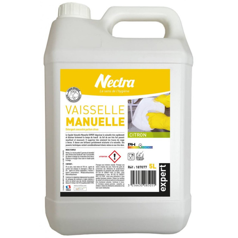 LIQUIDE VAISSELLE/VITRES EXPERT NECTRA (1870771) 5L (AR)