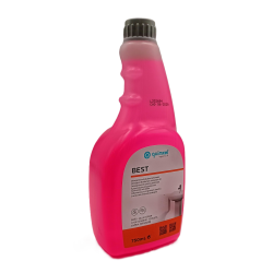 BEST 3D NETTOYANT DESINFECTANT MULTI-USAGES POUR SANITAIRES PH: 25 (0460074) FLACON SANS PISTOLET DE 750ML