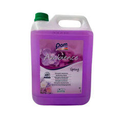 DETERGENT SURODORANT LONGUE DUREE TOUTES SURFACES PH:10 ± 0,5 PARFUM AMBIENCE SPRING BIDON DE 5L