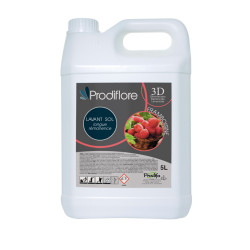 PRODIFLORE 3D DETERGENT DESODORISANT DESINFECTANT SOL LONGUE DUREE PH:6,5 PARFUM FRAMBOISE BIDON DE 5L 