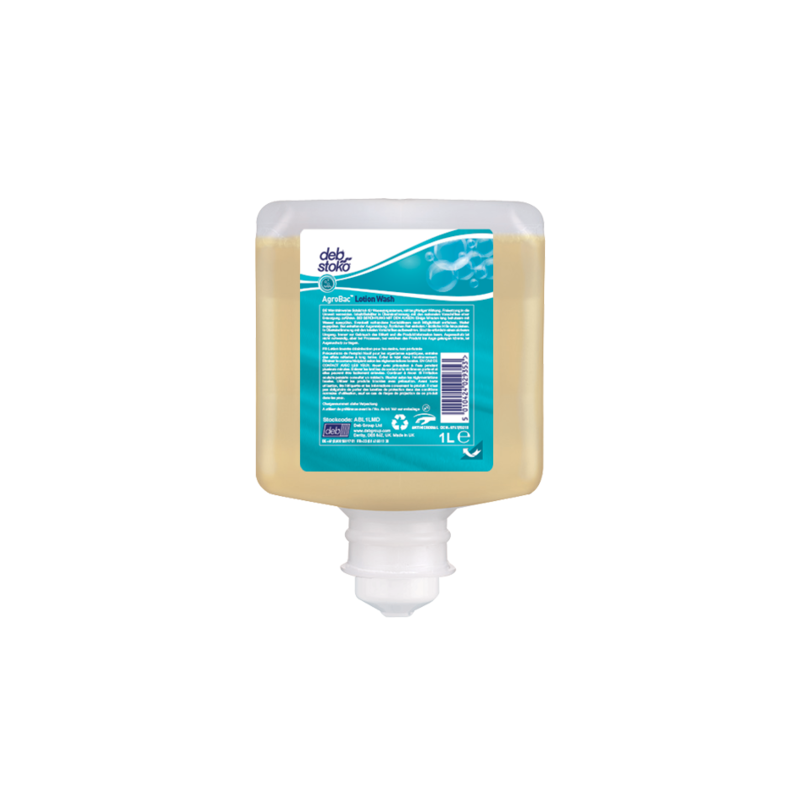 SAVON LOTION LAVANTE ANTIMICROBIENNE AGROBAC WASH CARTON DE 6X1L