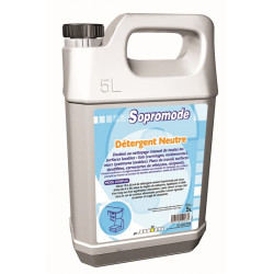 SOPROMODE 2D DETERGENT SURODORANT NEUTRE NON MOUSSANT SOLS SANS PARFUM BIDON DE 5L