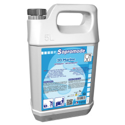 SOPROMODE 2D DETERGENT SURODORANT NEUTRE NON MOUSSANT SOLS PARFUM MARINE BIDON DE 5L
