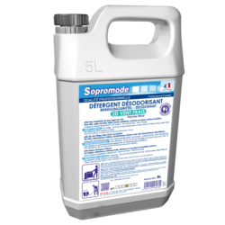 SOPROMODE 2D DETERGENT SURODORANT NEUTRE NON MOUSSANT SOLS PARFUM VENT FRAIS BIDON DE 5L