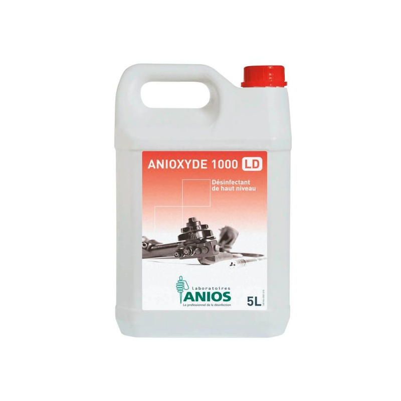 ANIOXYDE 1000 LD DESINFECTANT DE HAUT NIVEAU POUR MATERIEL CHIRURGICAL SYSTHEME PHERA PAE ANIOS 5L