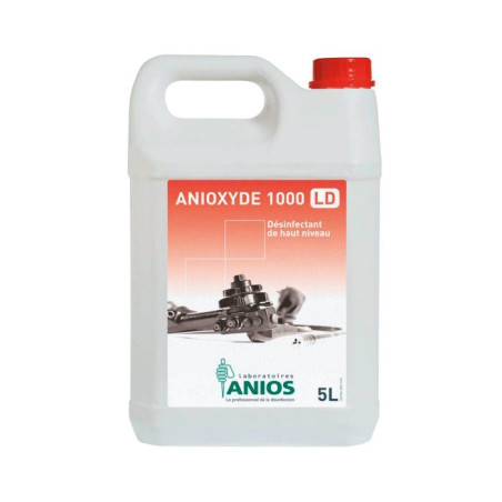 ANIOXYDE 1000 LD DESINFECTANT DE HAUT NIVEAU POUR MATERIEL CHIRURGICAL SYSTHEME PHERA PAE ANIOS 5L