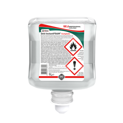 MOUSSE HYDROALCOOLIQUE POUR LA DESINFECTION DES MAINS SANS RINÇAGE DEB INSTANTFOAM®-CARTON DE 6X1L