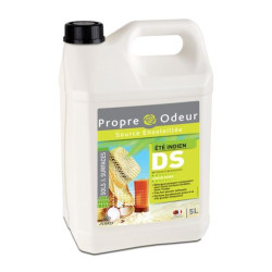 DS5 DETERGENT SURODORANT TRES CONCENTRE TOUTES SURFACES PH:7 PROPRE ODEUR PARFUM ETE INDIEN BIDON DE 5L
