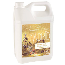 DS5 DETERGENT SURODORANT PRECIEUX SOLS ET SURFACES PH:7 PROPRE ODEUR PARFUM MADRID BIDON DE 5L