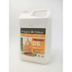 DS5 DETERGENT SURODORANT TRES CONCENTRE TOUTES SURFACES PH:7 PROPRE ODEUR PARFUM PAMPLEMOUSSE BIDON DE 5L