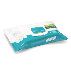 STERICID LINGETTES EPAISSES DETERGENTES DESINFECTANTES DES SURFACES SANS ALCCOL/PARFUM-BOITE DE 100