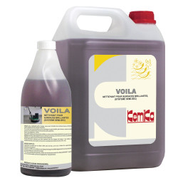 KEMIKA VOILA DETERGENT NETTOYANT SURFACES BRILLANTES (GRES CERAME, MARBRE ET GRANIT POLIS) PH: 8.4 ± 0.4 (045373) BIDON DE 5L
